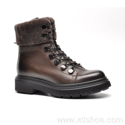 Women's dress casual leather boot